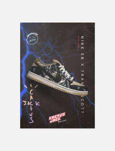 Cactus Jack edition - Nike SB Dunk lightning